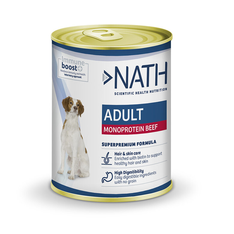 Nath Adult Monoprotein Vitela lata para cães, , large image number null